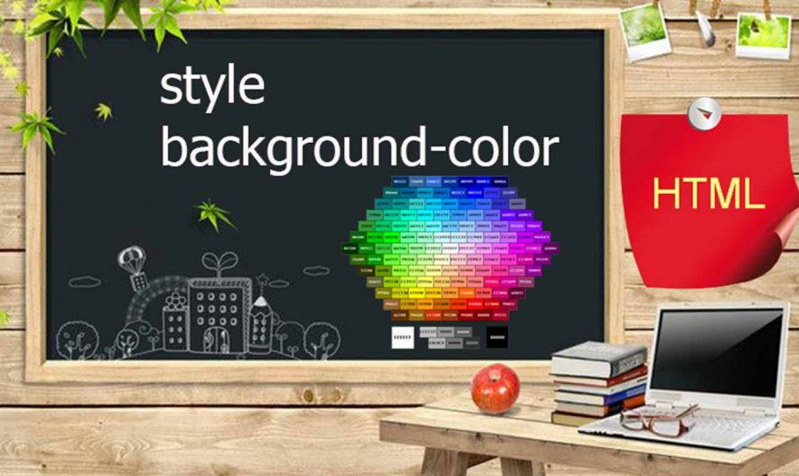 HTML тег изменения цвета заднего фона текста: атрибут style background-color